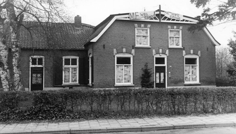 Hogestraat 79, Aalten (1 april 1981), pand gekraakt - Foto: Henk Westerveld