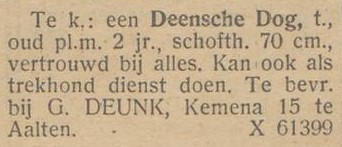 Kemena 15, Aalten - De Boerderij, 28-10-1936