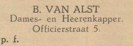 Officierstraat 5, Bredevoort (Van Alst) - Aaltensche Courant, 31-12-1940