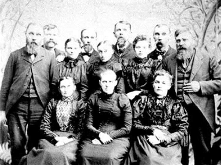 Familie Heebink, ca. 1900