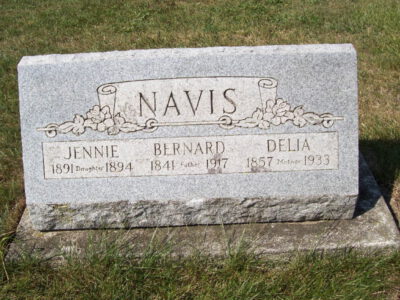 Navis gravestone, Cedar Grove, WI