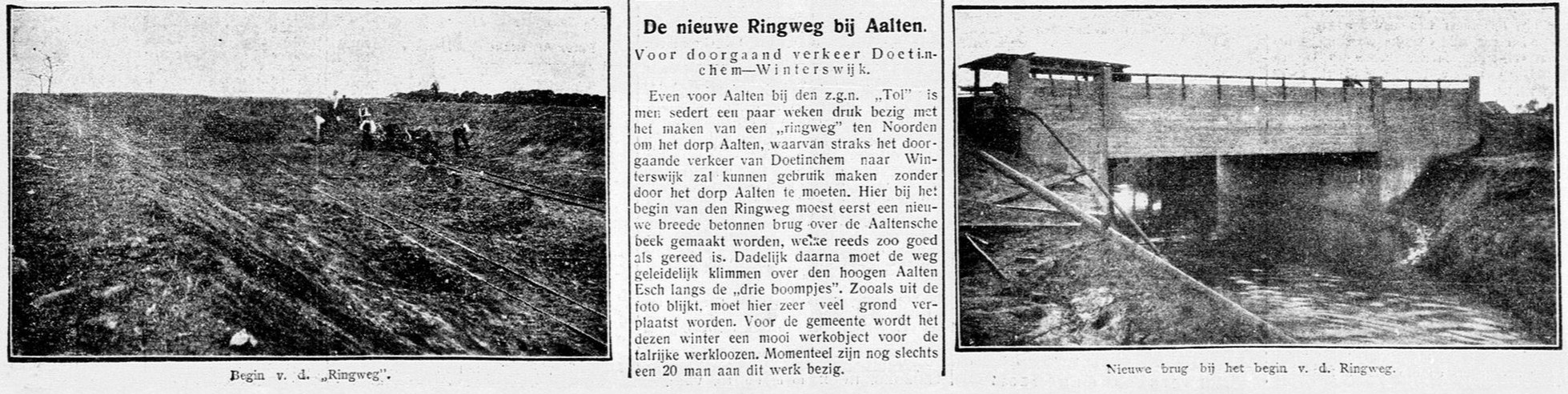 Ringweg, Aalten - Graafschapbode, 18-12-1931