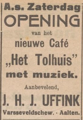Tolhuis, Aaltensche Courant, 13 mei 1932