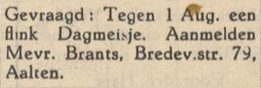 Bredevoortsestraatweg 79, Aalten (Brants) - Aaltensche Courant, 09-06-1939