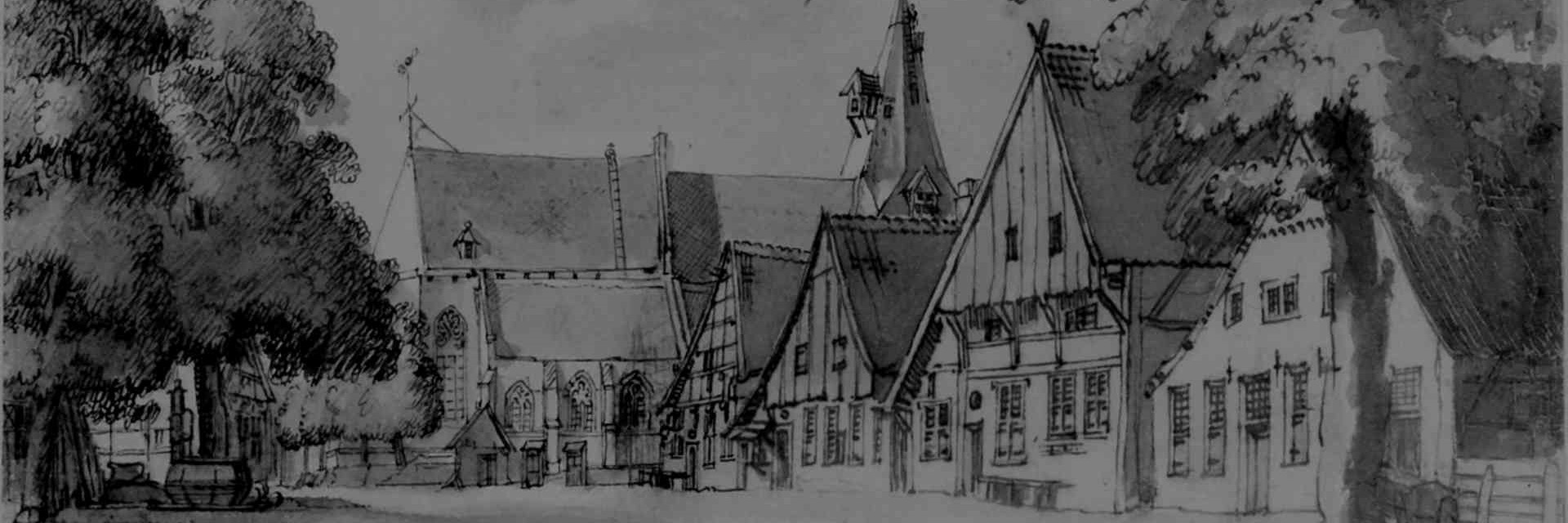 Aalten Market, by Jan de Beijer, 1743