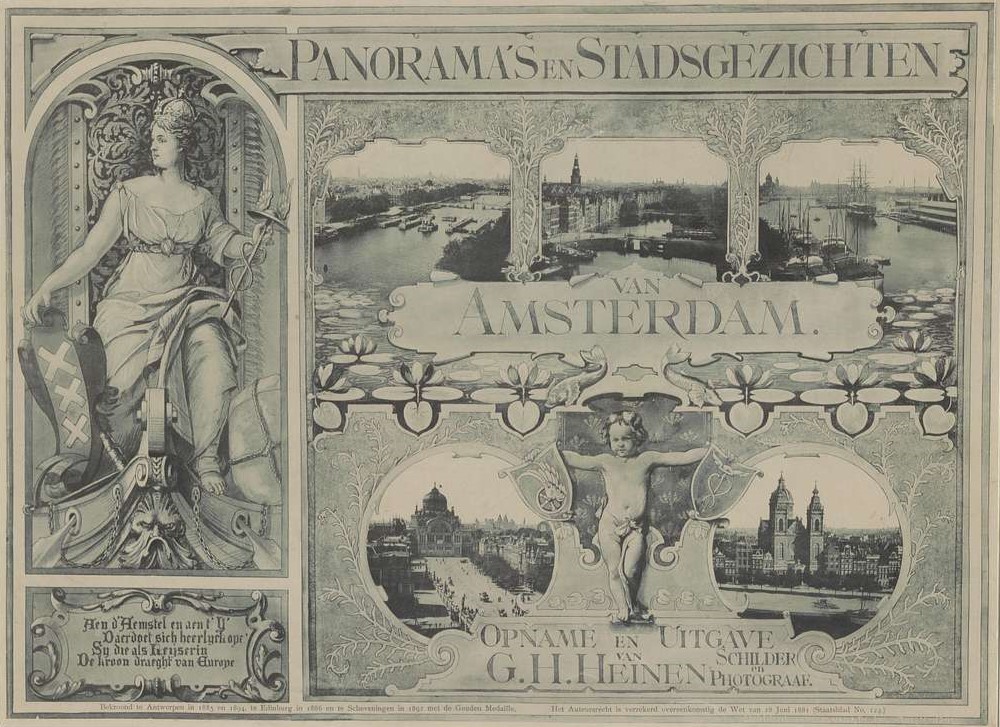Gerrit Hendrik Heinen (1851-1930) - Panorama Amsterdam