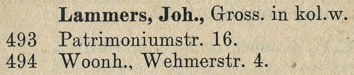 Joh. Lammers - Wehmerstraat 4, Aalten - Telefoongids 1958