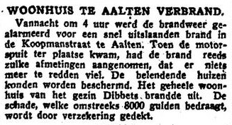 Dibbets, Koopmanstraat - Het Vaderland, 21-09-1933