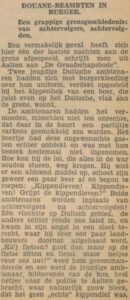 Grappige Grensgeschiedenis - Dagblad Tubantia, 5 oktober 1932