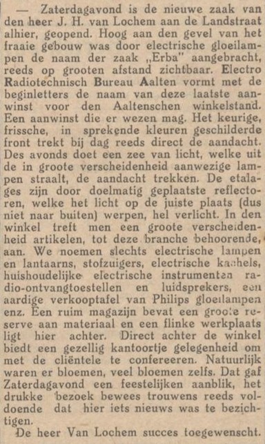 Landstraat 1, Aalten (ERBA) - Aaltensche Courant, 24-09-1929