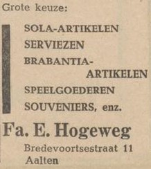 Bredevoortsestraatweg 11, Aalten (Hogeweg) - Nieuwe Winterswijksche Courant, 11-08-1965
