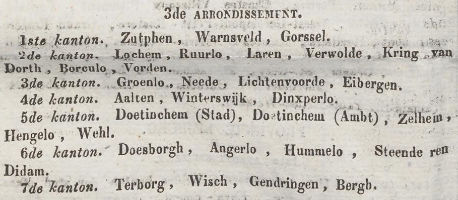 Kantongerecht Aalten - Nederlandsche Staatscourant, 06-11-1828
