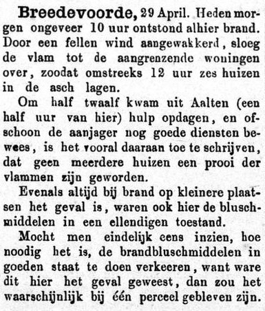 Brand Bredevoort - Graafschapbode, 02-05-1883