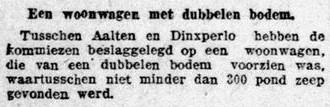 Woonwagen met dubbele bodem - De Telegraaf, 05-04-1917
