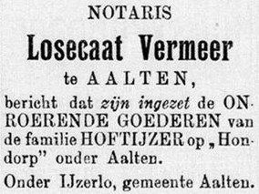 Notaris Losecaat Vermeer, Aalten - Graafschapbode, 27-08-1902