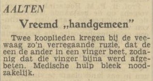 Veewaag, Aalten - Dagblad Tubantia, 23-06-1950