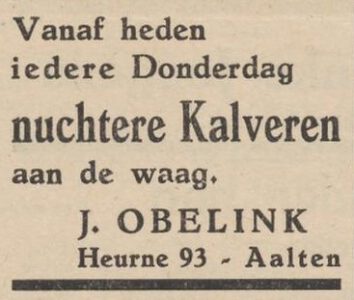Waag, Aalten - Aaltensche Courant, 14-02-1947