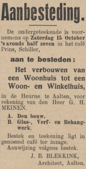 Meinen, Heurne - Nieuwe Aaltensche Courant, 07-10-1927