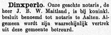 Notaris Maitland - Graafschapbode, 29-07-1882