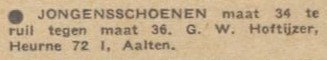 Hoftijzer, Heurne 71-1 - De Graafschapper, 03-08-1945