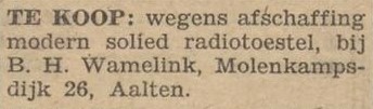 Molenkampsdijk 26, Aalten (Wamelink) - De Graafschapper, 26-02-1946