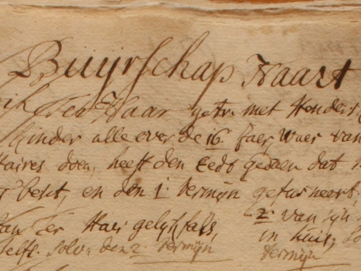 Rotten Haart, 1748