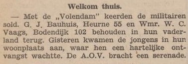 Heurne 102 (Vaags) - Aaltensche Courant, 24-03-1950