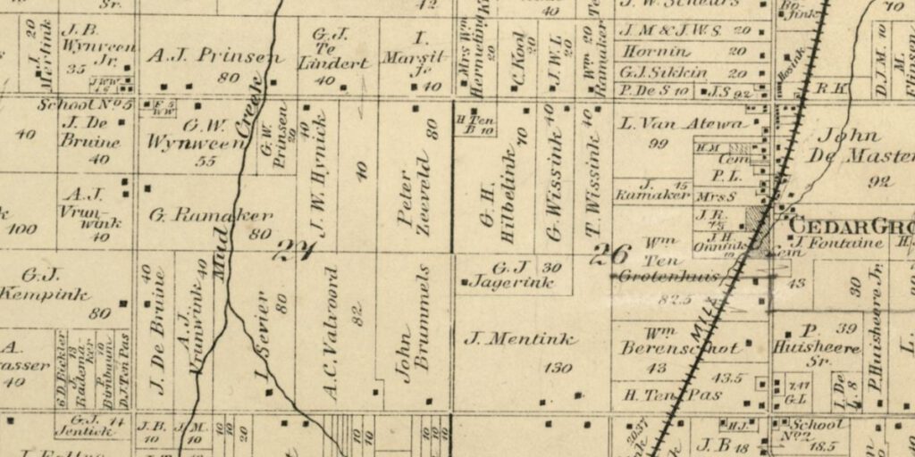 Holland, Sheboygan (WI), 1889