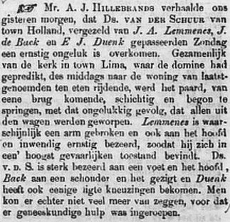 Duenk - Sheboygan Nieuwsbode, 7 augustus 1855